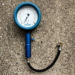 [ free shipping ]sparco tire gauge air gauge used 