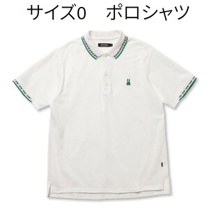 【サイズ0】 CUNE キューン ポロシャツ ホワイト 品番:DHFHD14