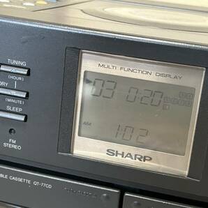 SHARP QT-77CD CDダブルラジカセ の画像5