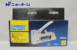 ★1D013★Rapid ラピッド★ガンタッカー★ファインライン★R23★開封未使用品★A＜ニューポーン＞