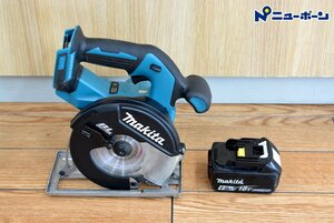 1D070★makita マキタ CS551D 150mm 18V用 充電 チップソーカッター 18V 6.0Ah×1個付き★USED★＜ニューポーン＞