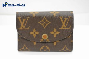 1B558★LOUIS VUITTON ルイヴィトン ポルトモネ・ロザリ M41939 フューシャ ★USED★＜ニューポーン＞