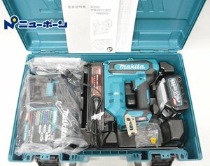 ★1D055★makita マキタ★40mm充電式仕上釘打★FN001GRD★40Vmax★USED美品★＜ニューポーン＞