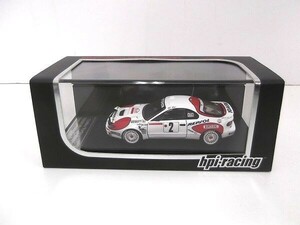 hpi racing 1/43 Celica/セリカ Turbo 4WD 1992 Monte Carlo/モンテカルロ（#2）ミニカー/60サイズ