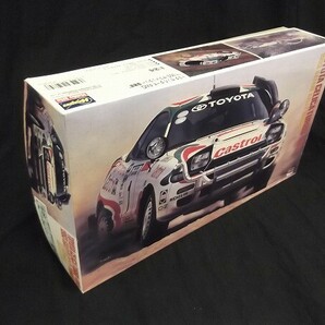 【内袋未開封/未組立】HASEGAWA 1/24 トヨタ セリカ ターボ 4WD 1993 サファリ ラリー TOYOTA CELICA TURBO SAFARI RALLY WINNER /80サイズの画像10