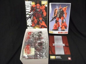 【内袋未開封/未組立】MS-06R-2 ZAKU II/ZAKU2 ザクⅡ/ザク2 ジョニー・ライデン少佐機 機動戦士ガンダム 1/100 SCALE BNDAI/MG/80サイズ