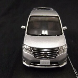 KYOSHO/京商 1/43 NISSAN/日産 SWRENA Highway STAR G 2014/セレナ Brilliant Silver/ブリリアントシルバー No.03871BS/60サイズの画像3