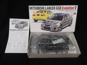 【内袋未開封/未組立】HASEGAWA/長谷川製作所 MITSUBISHI/三菱 ランサー/LANCER GSR Evolution V 1/24 CD-19:1800/佐川80サイズ