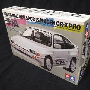 【内袋未開封/未組立】TAMIYA/タミヤ 無限 HONDA/ホンダ BALLADE/バラード MUGEN CR-X PRO 1/24スケール スポーツカーシリーズNO.45/佐川60の画像9