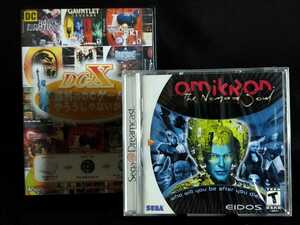 DC* new goods unopened *Omikron: The Nomad Soulo micro n: The *no- mud soul North America version OPENworld [+DC-X]!RUKK! Dreamcast