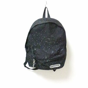 Q542　OUTDOOR PRODUCTS　アウトドアプロダクツ　ブラック　星柄　バッグ　リュックサック　