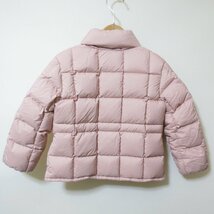 BM01　MONCLER　モンクレール　キッズ　ダウンジャケット　ピンク　4anni 104cm_画像8