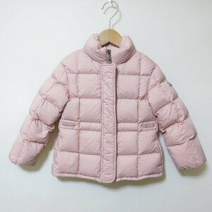 BM01 MONCLER Moncler Kids пуховик розовый 4anni 104cm