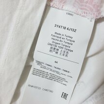 BM92 ARMANI　JUNIOR　アルマーニJr　ホワイト×レッド　半袖　Tシャツ　4A 106cm　イタリア製　キッズ　子供服　【メ便】_画像7