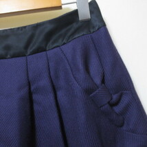 Z386　アンタイトル　UNTITLED　パープル　スカート　2　【メ便】_画像2