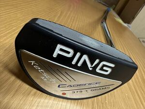 PING ピン／Ketsch Mid／CADENCE／375 GRAMS／パター／33インチ　140サイズ発送