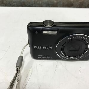 【中古品】4-7 FUJIFILM 富士フイルム FINEPIX JX660 コンパクトデジタルカメラ デジカメ ブラック の画像2
