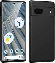 Google Pixel 7a Xeokone Google Pixel7a ケース マットブラック 米軍MIL規格 耐衝撃〔薄型_画像1