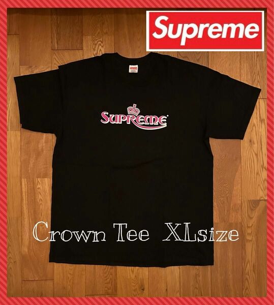 シュプリーム SUPREME Crown Tee クラウン プリント Tシャツ