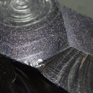 紫金石2.4ｋｇブルーゴールドストーン 鉱物標本 水石 冷静さと自信のパワーストーンの画像9