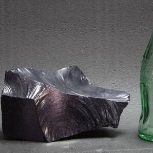 紫金石2.4ｋｇブルーゴールドストーン 鉱物標本 水石 冷静さと自信のパワーストーンの画像1