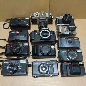  film camera etc. 13 point [ Junk ]