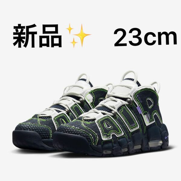 激レア　NIKE モアテン デニム 23cm 