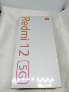 Redmi12 5G 8GB+256GB ミッドナイトブラック　新品未開封　シュリンク付き