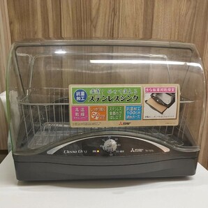 ◆ 1円～★【動作確認済】 三菱 キッチンドライヤー 食器乾燥機 Clean Dry TK-TS7S-H はし立て 小規模飲食店にも◎【中古品】の画像1