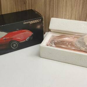 1円～★【未使用美品】◎ノベルティーグッズ 煙草グッズ TOYOTA/トヨタ 2000GT シガレットケース ブロンズカラー 箱付き 灰皿 旧車 の画像6