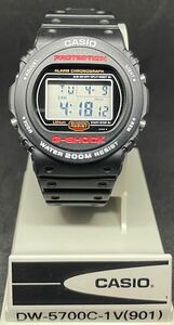 【美品】 G-SHOCK DW 5700C-1V 901