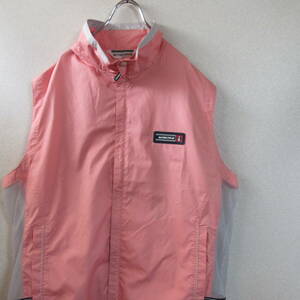 0 beautiful goods GRANDSLAM MUNSINGWEAR Munsingwear wear * golf wear nylon the best mesh switch * men's pink LA size 