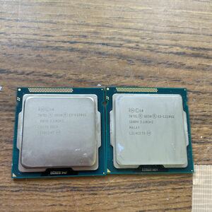 ■Intel Xeon E3-1220 V2 SR0PH 3.10GHz 2枚セット