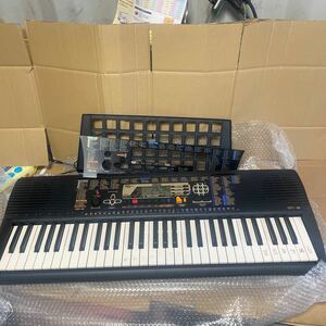 （A-23）ヤマハ 電子ピアノ ポータトーン PSR-195 YAMAHA　PORTATONE デジタルピアノ 61鍵盤 動作確認済