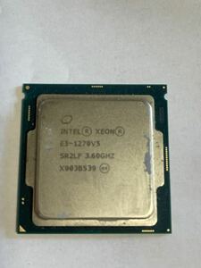 Используется CPU Intel Xeon E3-1270 V5 3,60 ГГц SR2LF