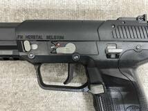 【MC3917YR】1円スタート MARUSHIN マルシン FN HERSTAL BELGIUM cal 5.7×28 Co2ガスガン 6mmBB Five-seven サバゲー バッグ付_画像3