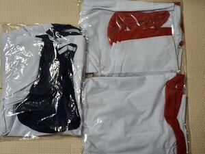 コスプレ用 体操服 3着セット 赤 青 未使用