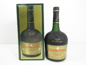 ■■COURVOISIER クルボアジエ VSOP COGNAC コニャック 1000ml 40％　共箱■■