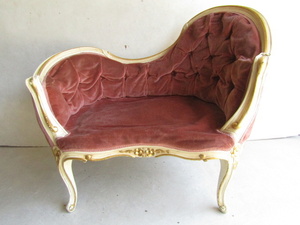 ## antique!! couch sofa cat legs Italy manner photo Studio ##