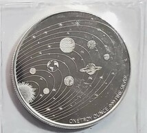 2023 1オンス銀貨　Alien 侵攻　カラー銀貨　超希少！PMV貴金属テスター　鑑定済_画像4