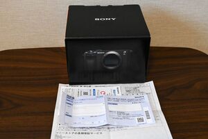 SONY α7cR S （シルバー）ilce7cR外箱類