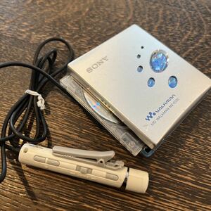 SONY MD WALKMAN MZ-E520：再生確認済み、リモコン付き