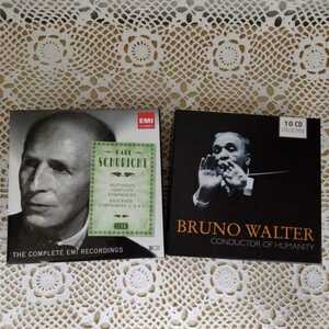 【8CD-BOX】Carl Schuricht / THE COMPLETE ＆【 10CD-BOX 】BRUNO WALTER / CONDUCTOR OF HUMANITY ★ EU盤　1C-1-0412-IWA-11