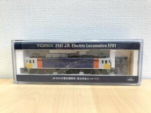 《6702》TOMIX 鉄道模型 / 2141 JR EF81形電気機関車（寝台特急カシオペア） /