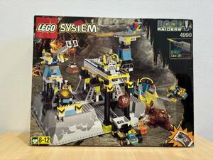 【6555】LEGO SYSTEM 4990 レゴ システム ロックレイダーベース 箱・説明書付き