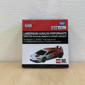 《6756》TAKARA TOMY トミカ ランボルギーニ ウラカン ペルフォルマンテ 箱付の画像1