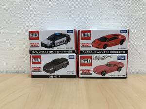 《6760》TAKARA TOMY トミカ トミカショップ オリジナル 4台セット / ランボルギーニ ・ GT-R ・ 2000GT ・ WRX S4 / 箱付