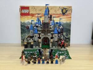 [6558]LEGO 6098 6091 Lego Vintage Castle series Night King dam castle box * instructions attaching 