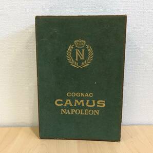 《6882》未開栓 CAMUS カミュ NAPOLEON ブック型 陶器ボトル 重量約1108g 替栓・箱付の画像1