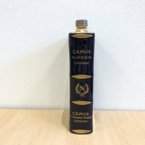 《6872》未開栓 CAMUS カミュ NAPOLEON ブック型 陶器ボトル 重量約1192gの画像2